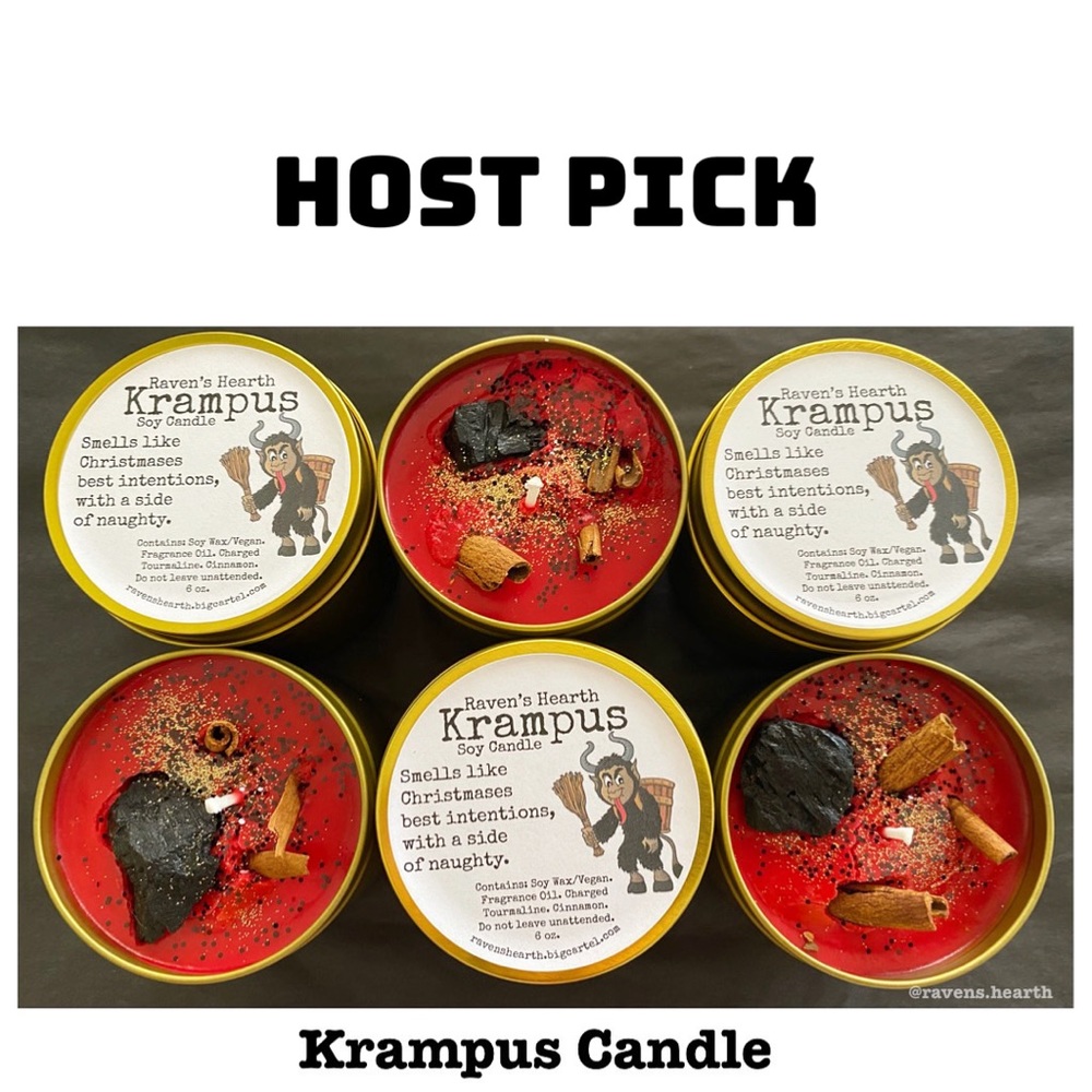KRAMPUS Candle — for the naughty kids!
